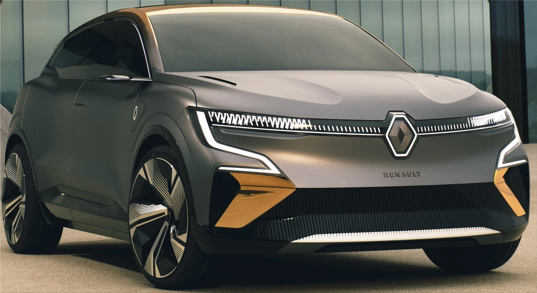 Renault Megane eVISION electric concept car