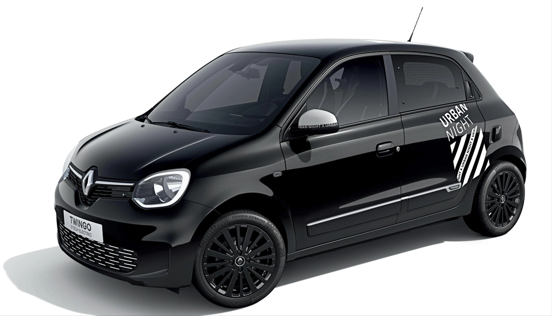 The new Renault Twingo Urban Night electric city car