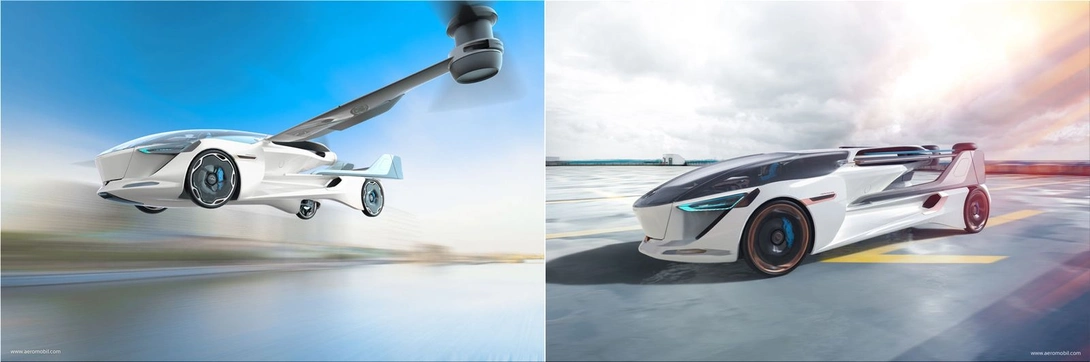 AeroMobil 5.0 VTOL  (vertical takeoff and landing)