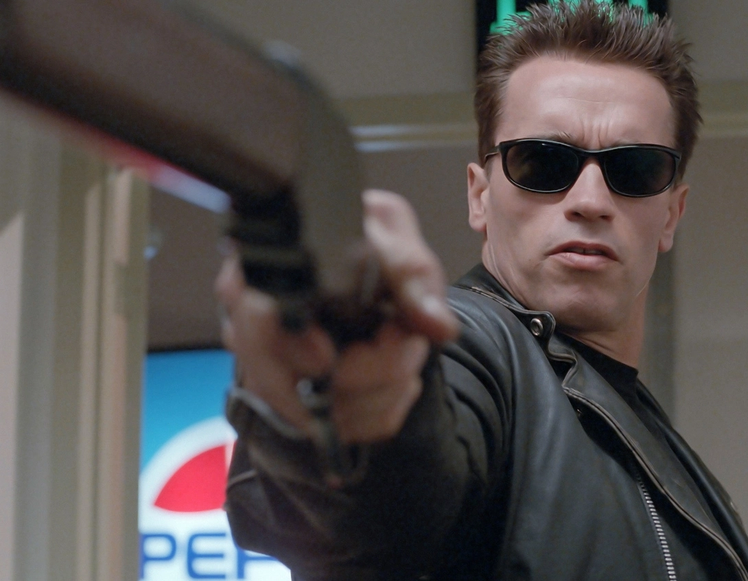 Schwarzenegger promotes electric cars as as a car salesman