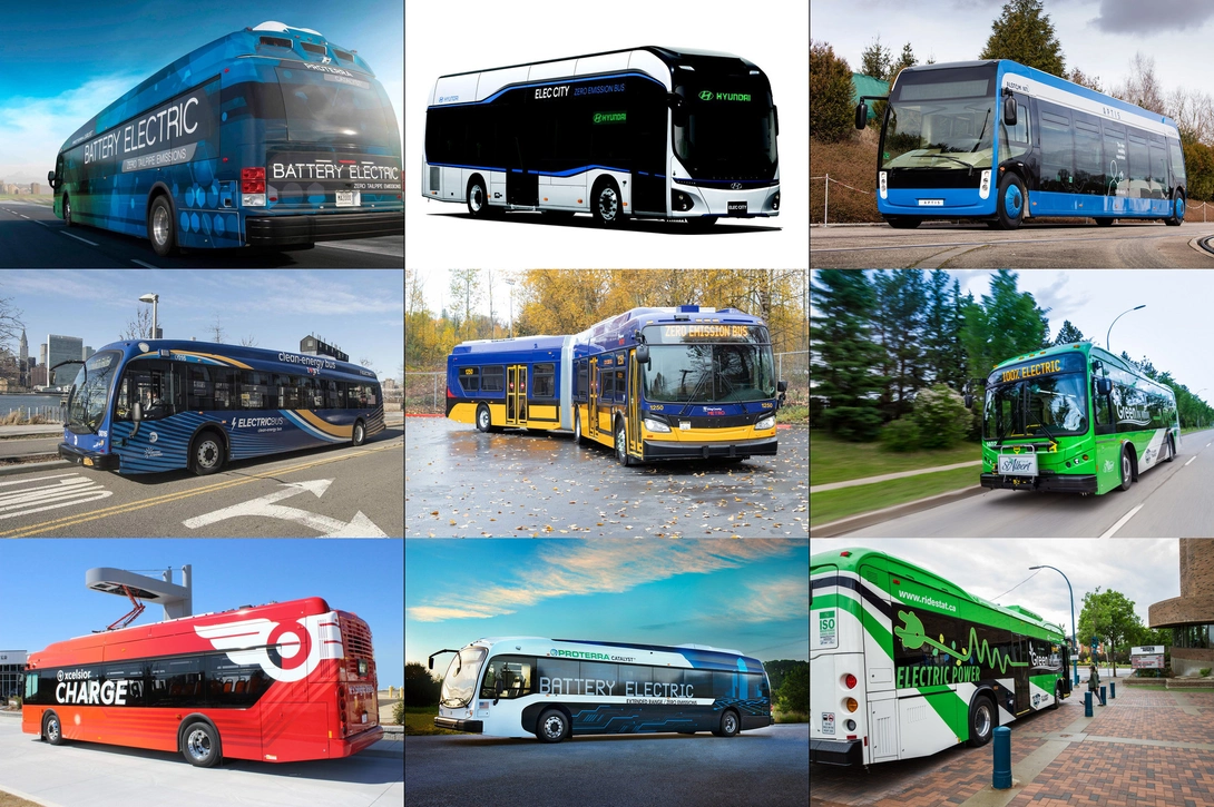 Urban electric buses